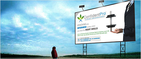 Advertising banner