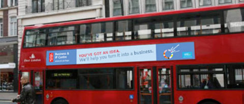 Advertising banner