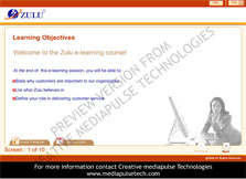 E-Learning Module showcase