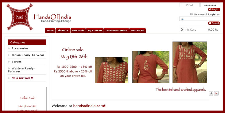 E-commerce website development india, uk