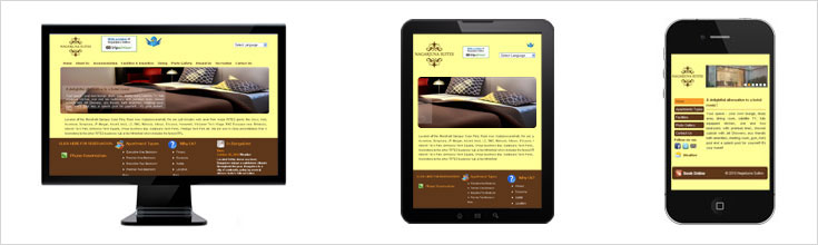 Mobile Website Design showcase