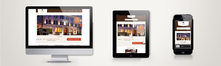 Mobile Website Design showcase