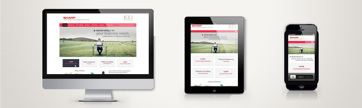 Mobile Website Design showcase